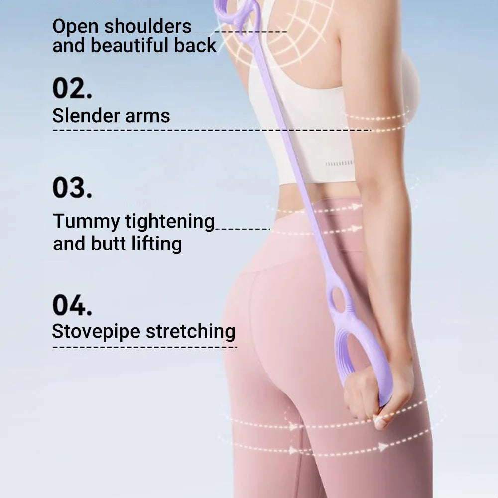 Durable Elastic Resistance Band for Arm Back Shoulder