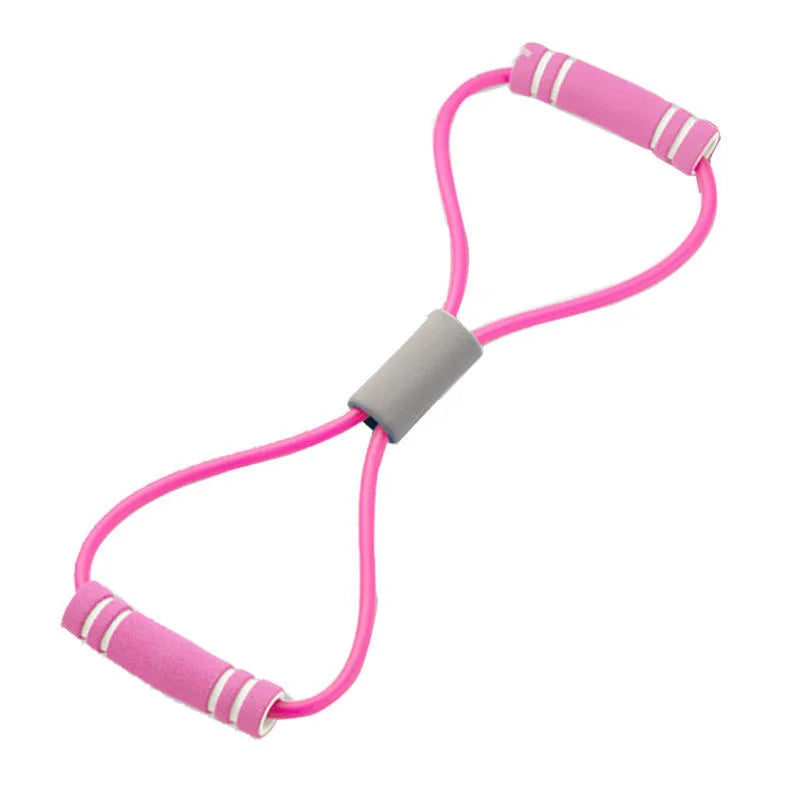 8-Shaped Tensile Strength Machine, Back Trainer, Chest Expander, Open