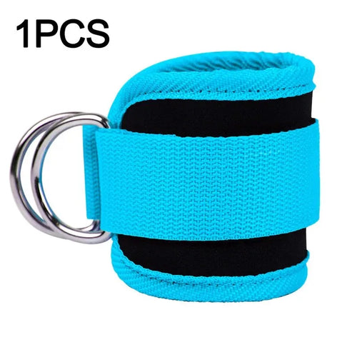 1PC Padded Ankle Straps Ankle Straps for Cable Machines Double D-Ring