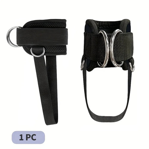 1PC Padded Ankle Straps Ankle Straps for Cable Machines Double D-Ring