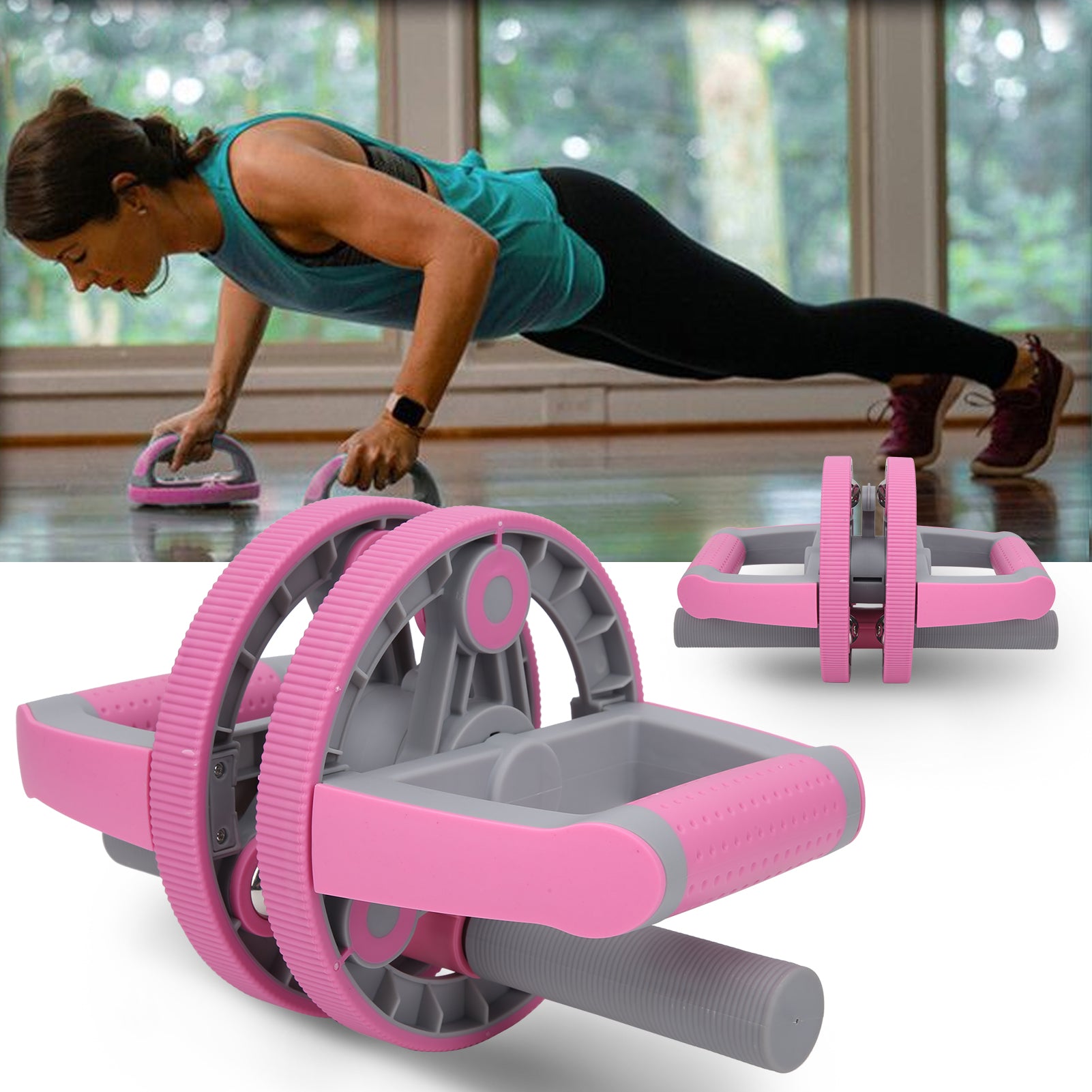 Abdominal Wheel Pull Strap Set