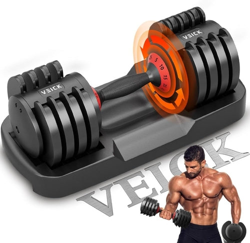 Adjustable Dumbbell (25LB 5-in-1)