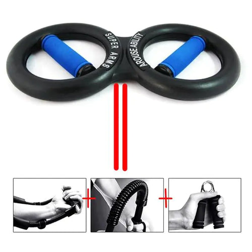 8-Shaped Arm Strengthener and Grip Trainer Equipment
