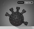 Adjustable Finger & Hand Strengthener Grip Ball