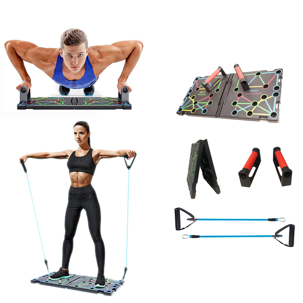 push up rack board for chest and arm workouts – FitSphere home workout equipment