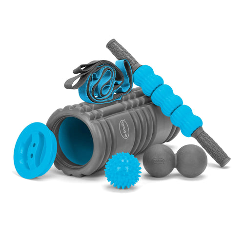 stretch and recovery massager set for muscle relief – FitSphere recovery tools