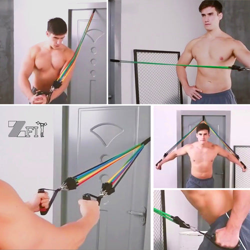 Resistance Bands Set (11 pcs)